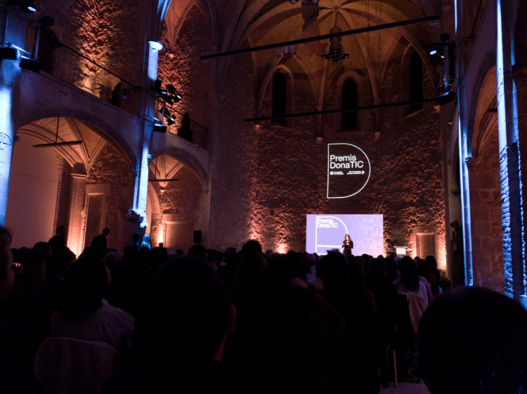 Imatge dels Premis DonaTIC