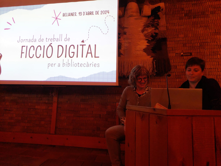 Imatge del Punt TIC de la Biblioteca Tirant lo Blanc