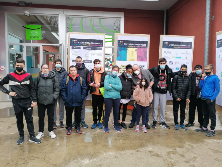 Estand del gòTIC Tàrrega a la Fira Estudies & Treballes 2022