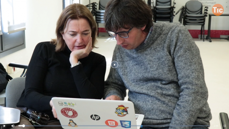 Curs col·laboratiu de la comunitat de pràctica TIC