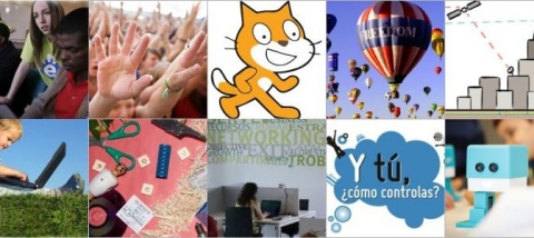 Imatge que representa els 10 cursos del primer cicle formatiu 2017 de l'Academia de Telecentros