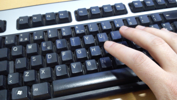 Imatge teclat d'ordinador
