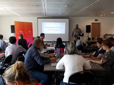 El 8 y 9 de mayo ALL DIGITAL ha celebrado en Bruselas su asamblea general Fotografía de la asamblea