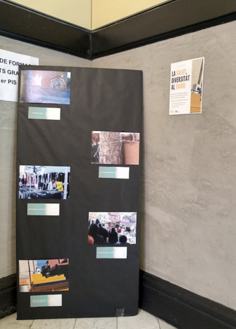 Imatge de la exposició «La Salut, diversitat al barri»
