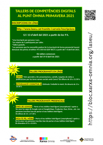 Imatge de la programació a l'Òmnia La Seu