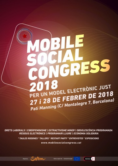 Cartell del Mobile Social Congress 2018