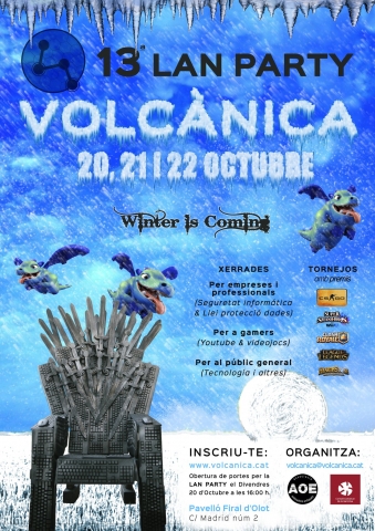 Cartell de la 13a Volcànica