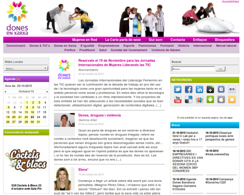 Web de Dones en Xarxa