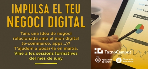 Itinerario formativo de emprendimiento digital, el TecnoCampus