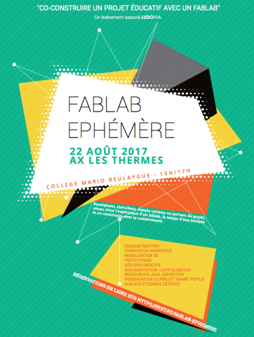 Cartel de Fablab Ephémère Cartel de Fablab Ephémère