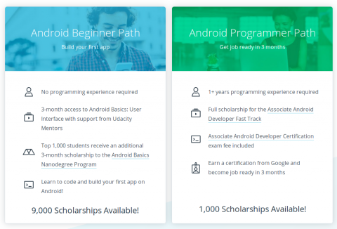 Se ofrecen 10.000 becas para aprender a programar con Android Se ofrecen 10.000 becas para aprender a programar con Android