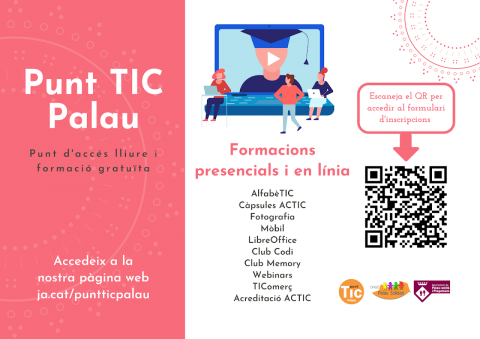 Formacions tardor Punt TIC Palau Formacions tardor Punt TIC Palau