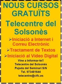 El Punt TIC del Solsonès dóna a conèixer els nous cursos