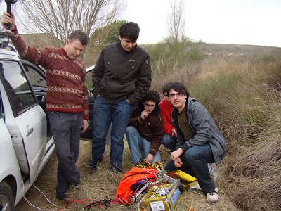 Llançament de la sonda meteorològica Meteotek08