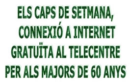 Connexió per als majors de 60, a la Fundació Televall