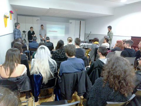 Imatge de la trobada YeP a Barcelona