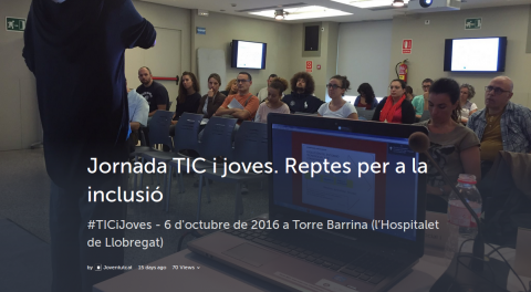 Jornada TIC y jóvenes. Retos para la inclusión Jornada TIC y jóvenes. Retos para la inclusión