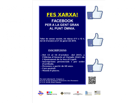 Cartell curs de tardor de la seu d'Urgell