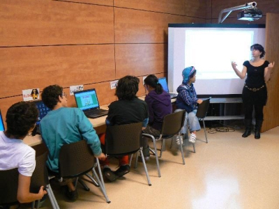 Joves de  l'escola Àuria al CTC