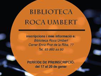 Formació a la Biblioteca Roca Umbert Formació a la Biblioteca Roca Umbert