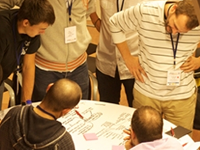 rup de persones a Citilab-Cornellà Grup de persones a Citilab-Cornellà