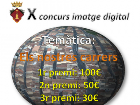 Part del cartell del X Concurs d'imatge digital de Santa Bàrbara Part del cartell del X Concurs d'imatge digital de Santa Bàrbara