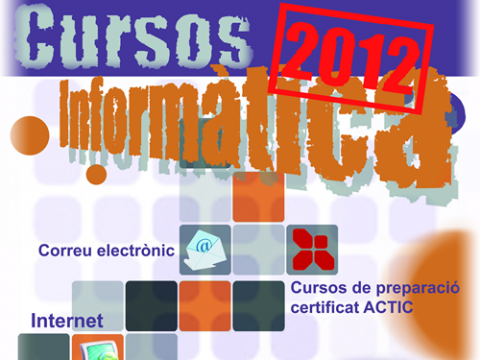 Part del cartell de la formació del 4rt trimestre de 2012 al CTIC Montblanc Digital Part del cartell de la formació del 4rt trimestre de 2012 al CTIC Montblanc Digital