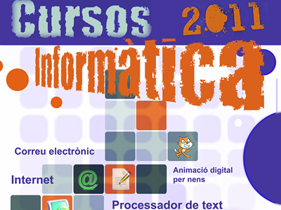 Cartell de l'oferta formativa del CTIC Montblanc Digital