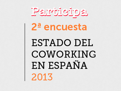 Enquesta de l'estat del coworking 2013