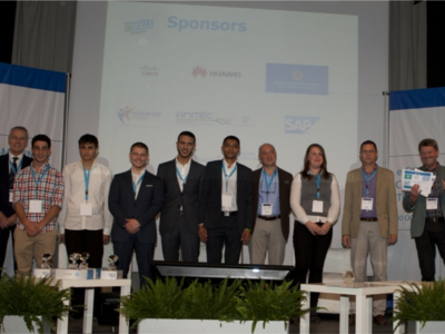 Foto de grup a la conferència d'eSkills for Jobs a Roma