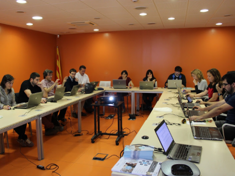 Participants de la formació de formadors Participants de la formació de formadors