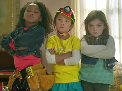 Fotograma del vídeo de Goldie Blox