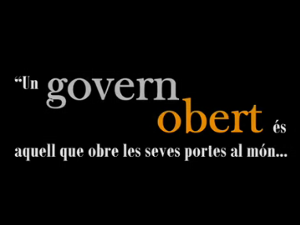 Fotograma del vídeo sobre govern obert de la XIP
