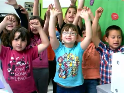 Vídeo sobre la Internet Segura feta pels nens i nenes a l'Infocentre