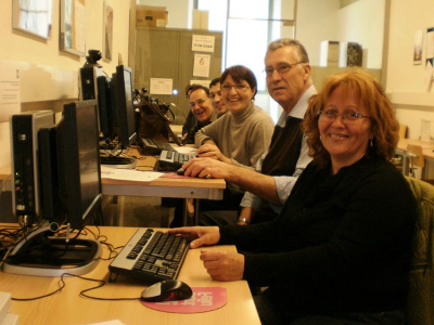 Participants del Punt TIC Palau Falguera