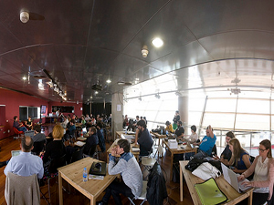 Jornades de Periodisme de Dades i Open Data. Font: CCCB Jornades de Periodisme de Dades i Open Data. Font: CCCB