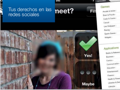 Imatge de la guia de FACUA "Tus derechos en las redes sociales"