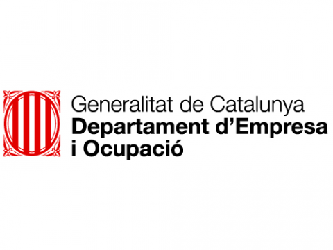 Logotip del Departament d'Empresa i Ocupació Logotip del Departament d'Empresa i Ocupació