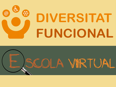 Logotip de l'Escola Virtual de Diversitat Funcional Logotip de l'Escola Virtual de Diversitat Funcional