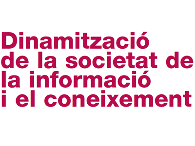 Màster en dinamització de la societat de la informació i el coneixement Màster en dinamització de la societat de la informació i el coneixement