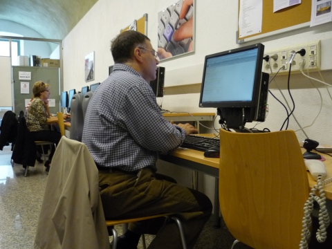 Participants del Punt TIC Palau Falguera