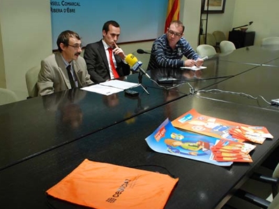 Presentació de la jornada de seguretat a Móra d'Ebre. Imatge de la plana web del Consell Comarcal de la Ribera d'Ebre Presentació de la jornada de seguretat a Móra d'Ebre. Imatge de la plana web del Consell Comarcal de la Ribera d'Ebre