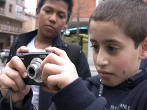 Imatge dels nens i nenes participant al Safari Fotogràfic