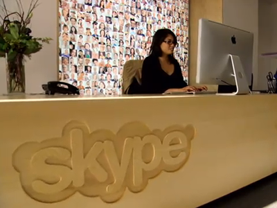 Treballar a Skype Treballar a Skype