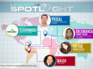 El "top 5" dels membres de la comunitat en castellà de Telecentre.org. Imatge de Telecentre.org El "top 5" dels membres de la comunitat en castellà de Telecentre.org. Imatge de Telecentre.org