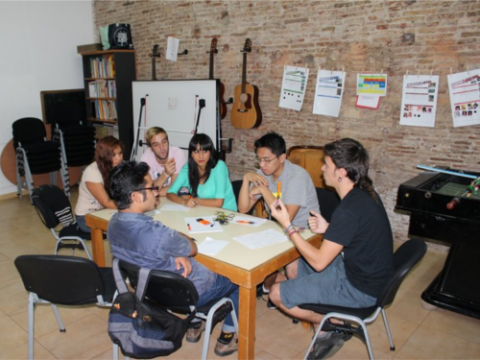 Trobada de BYND2015 a l'Associació per a Joves Teb