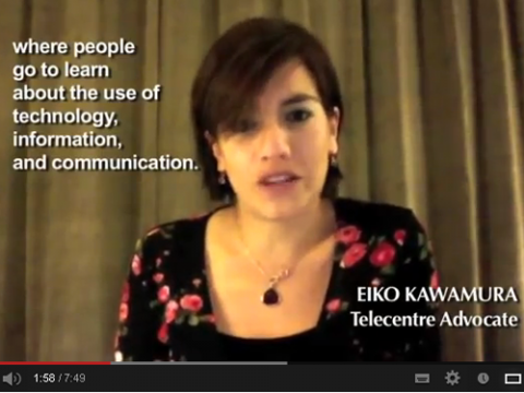 Vídeo felicitació pels 3 anys de Telecentre.org