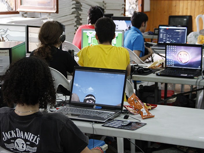 Fotografia de Volcànica LAN party 2010