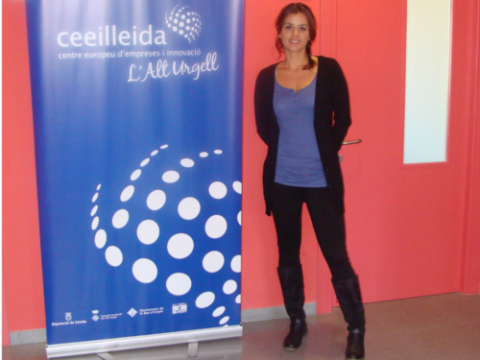 Zaira Orosa, nova emprenedora al Viver d'Empreses de l'Alt Urgell