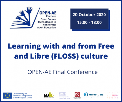 Conferència final del projecte europeu Open-AE de programari lliure